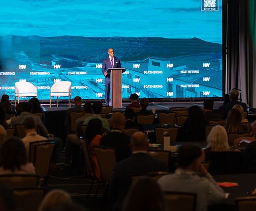 HUD Secretary Scott Turner speaking at The Gathering
